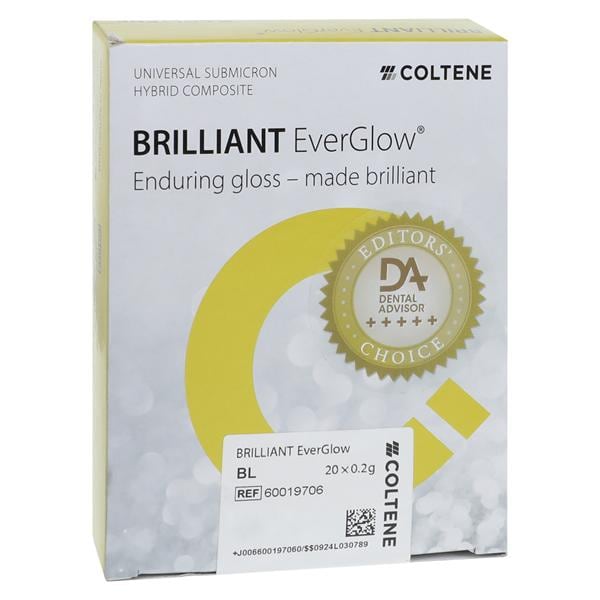 Coltene Whaledent 60019706 Brilliant EverGlow Composite Tips Bleach 20/Pk Coltene Whaledent 60019706 Brilliant EverGlow Composite Tips Bleach 20/Pk